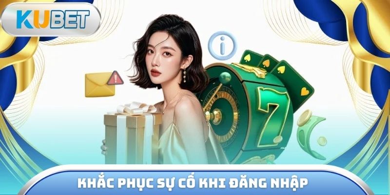 Khắc phục sự cố khi đăng nhập