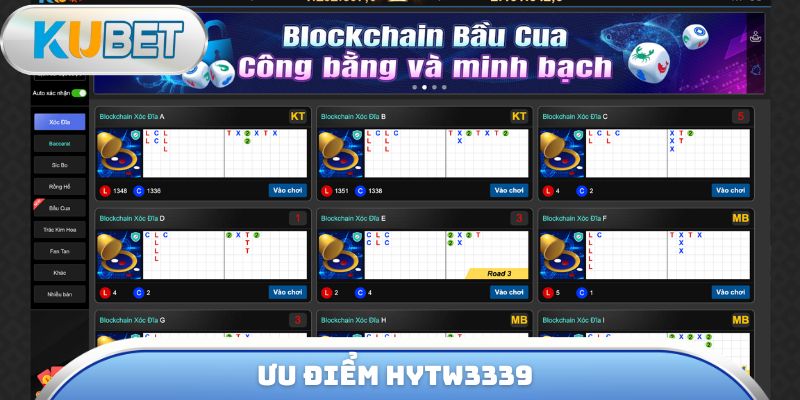 Ưu điểm Hytw3339